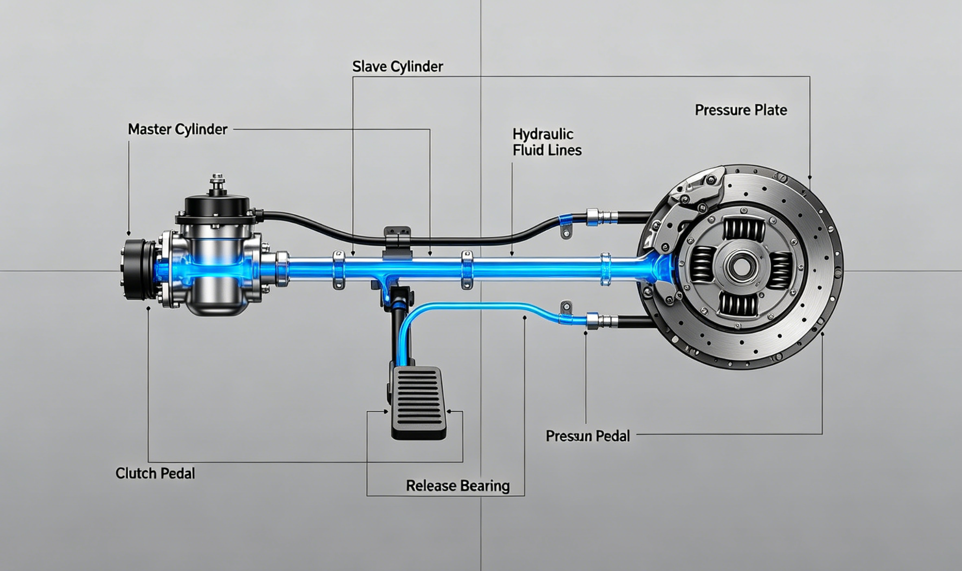 Vehicle Hydraulic Clutch System